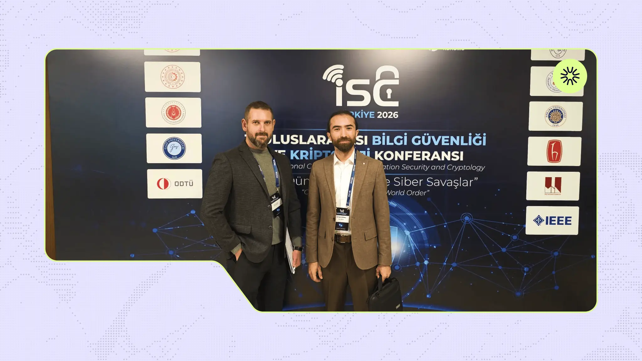 Vinu Digital temsilcileri ISC Türkiye 2026 19. Uluslararası Bilgi Güvenliği ve Kriptoloji Konferansı'nda